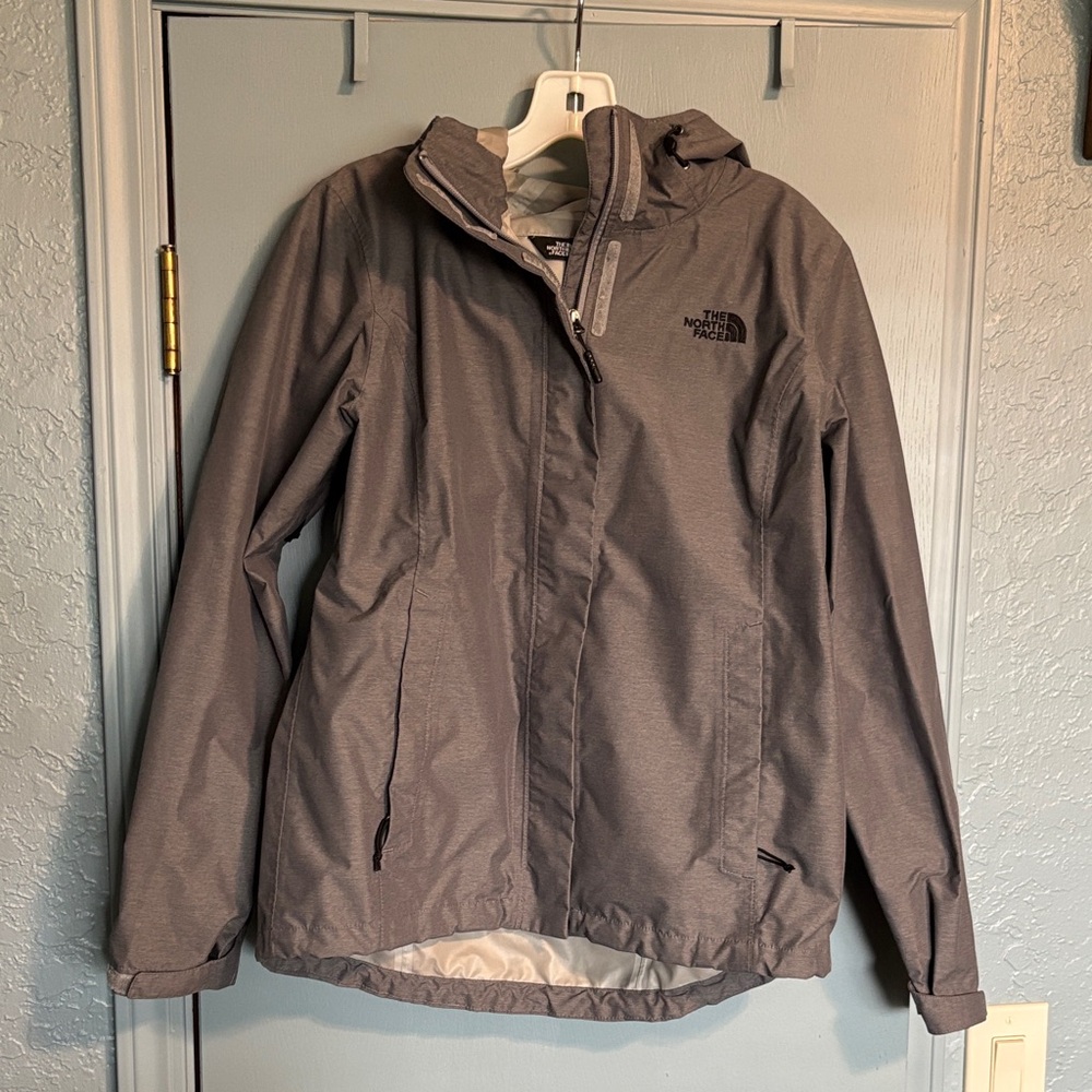 The North Face Gray Hooded Jacket